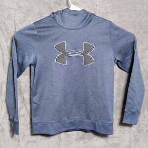 Under Armour Hoodie Mens Medium ColdGear Pullover Loose Fit Athletic 1317891